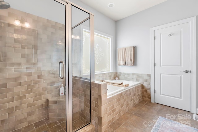 1902 4th Street Ct NW, Hickory, NC 28601 - bathroom with a stall shower and a garden tub