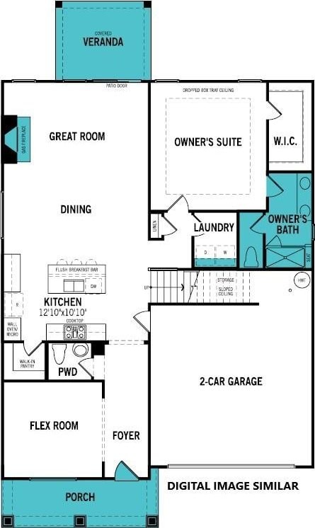 9850 Quercus Ln, Huntersville, NC 28078 - photo 3