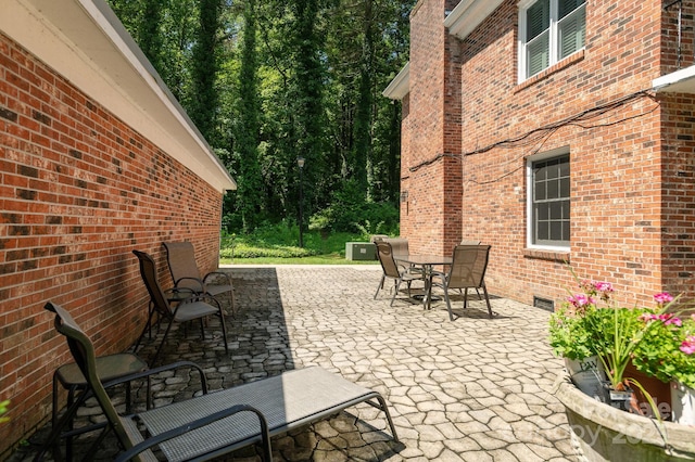 102 Boyd Dr Unit 7A, Flat Rock, NC 28731 - view of patio / terrace with outdoor dining area