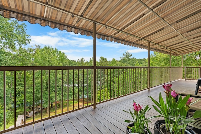 2066 Waterford Way, Morganton, NC 28655 - view of deck
