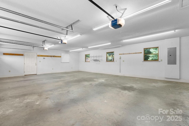 2066 Waterford Way, Morganton, NC 28655 - garage featuring a garage door opener and electric panel