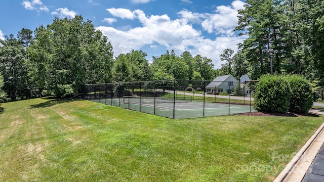 2066 Waterford Way, Morganton, NC 28655 - view of tennis court with community basketball court