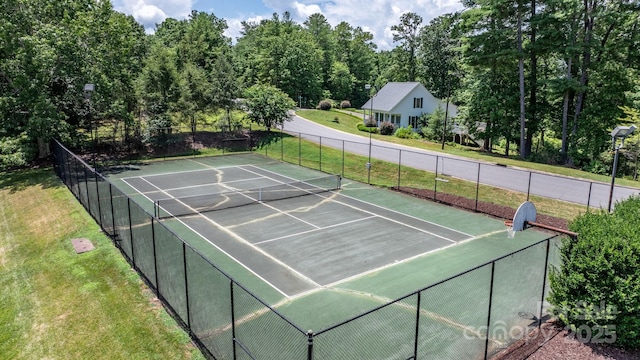 2066 Waterford Way, Morganton, NC 28655 - view of tennis court