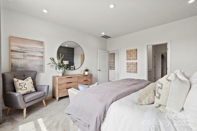 2589 Blue Sky Meadows Dr, Monroe, NC 28110 - bedroom with light colored carpet and recessed lighting
