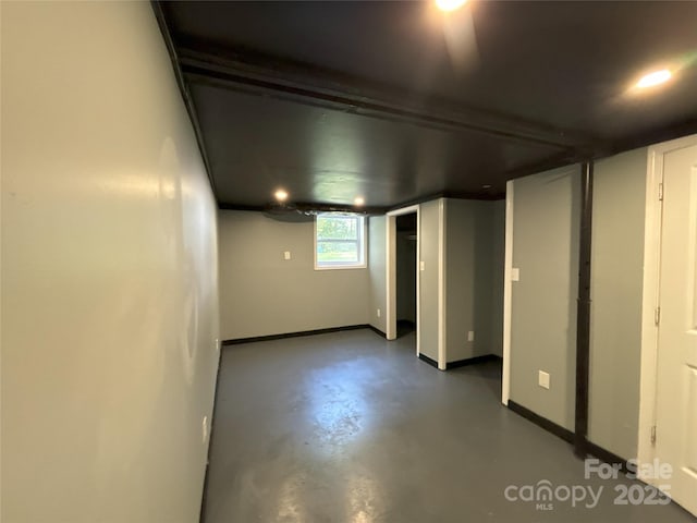 5335 NC-152 Hwy W, China Grove, NC 28023 - basement with baseboards