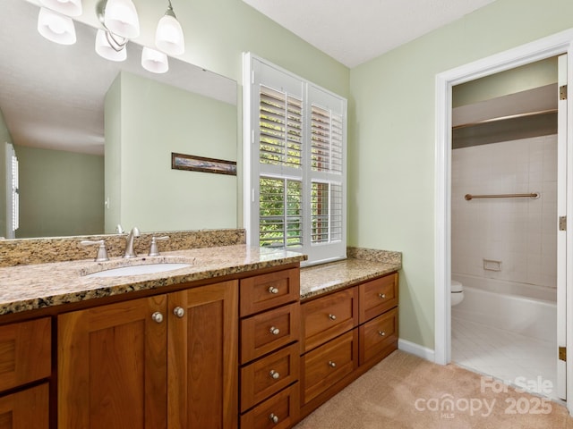 1411 Kensington Rd Unit C-1, Hendersonville, NC 28791 - bathroom featuring vanity and baseboards