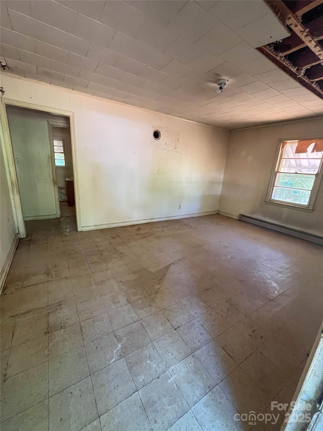 927 Steep Hill Rd Unit P/60, Belmont, NC 28012 - spare room with a baseboard radiator and baseboards