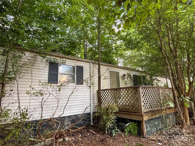916 Steep Hill Rd, Belmont, NC 28012 - view of property exterior featuring a deck