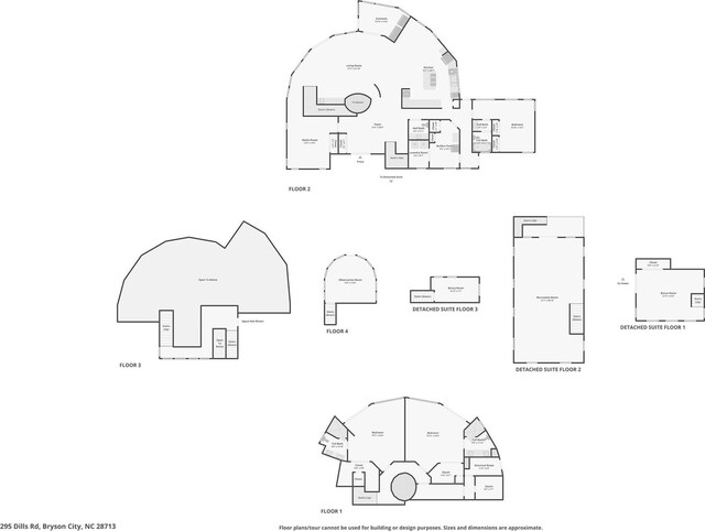 295 Dills Rd, Bryson City, NC 28713 - view of property floor plan