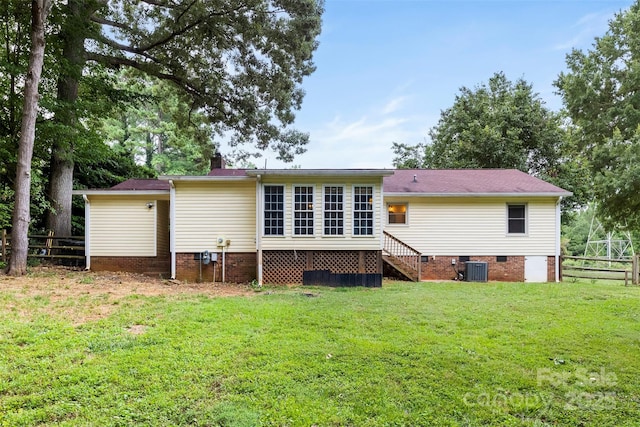 339 Deep Forest Ct, Gastonia, NC 28056 - back of house with crawl space