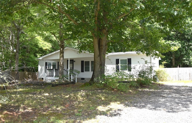 6264 Burnhurst Ln, Denver, NC 28037 - view of front of home featuring a porch and crawl space