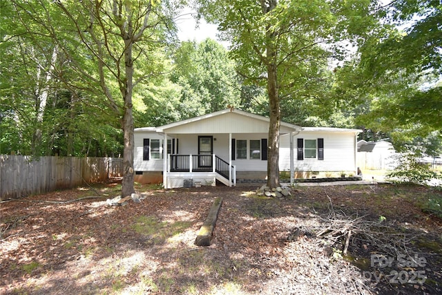6264 Burnhurst Ln, Denver, NC 28037 - view of front of home with a porch and crawl space