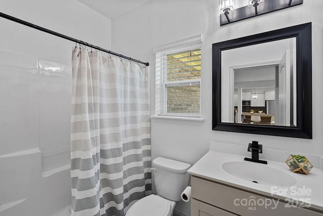 161 Oxford Dr, Mooresville, NC 28115 - full bath featuring vanity and a shower with shower curtain