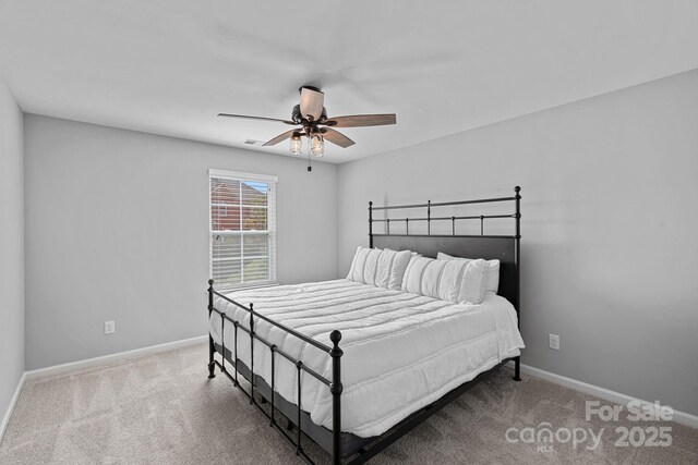 161 Oxford Dr, Mooresville, NC 28115 - bedroom featuring carpet flooring and ceiling fan