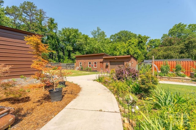 9032 Boyd Dr, Matthews, NC 28105 - view of home's community featuring an attached garage