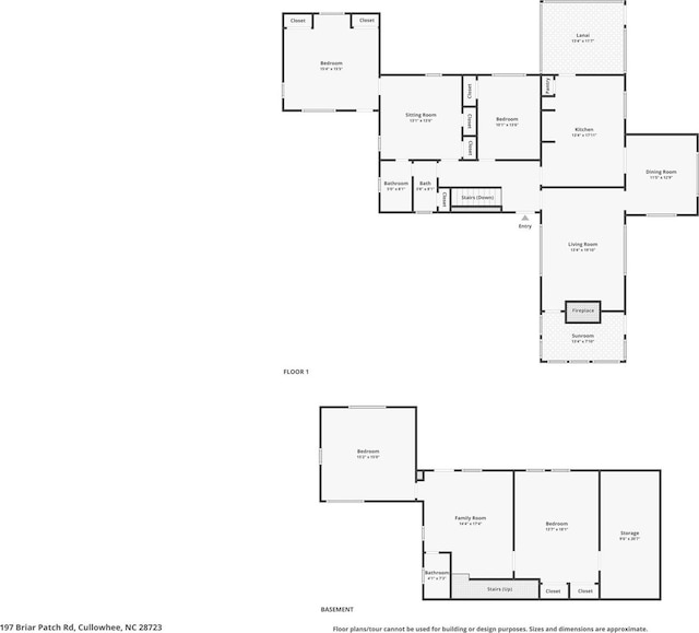 197 Briar Patch Rd, Cullowhee, NC 28723 - view of room layout