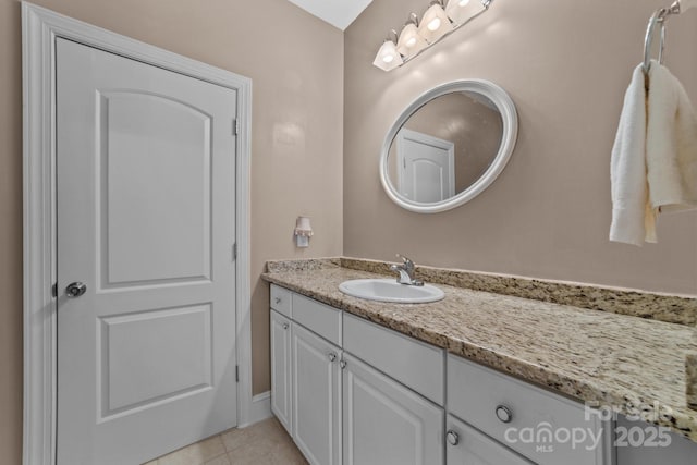 543 Muirfield Way, Salisbury, NC 28144 - bathroom featuring vanity and tile patterned flooring