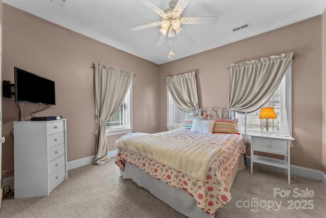 543 Muirfield Way, Salisbury, NC 28144 - bedroom featuring carpet floors and ceiling fan
