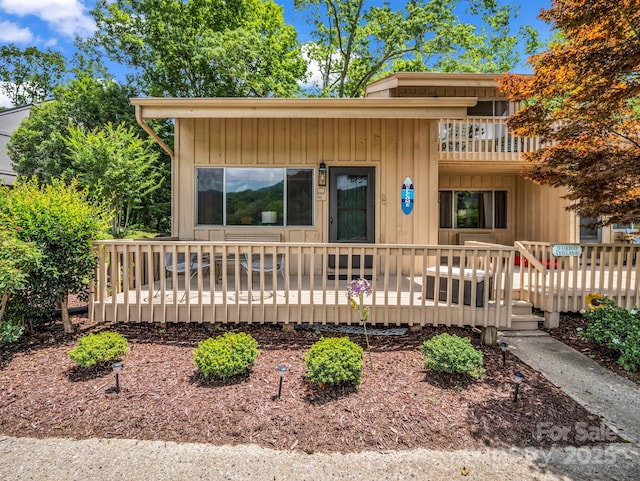 140 W Lake Dr Unit 301, Lake Lure, NC 28746 - view of front of home with board and batten siding
