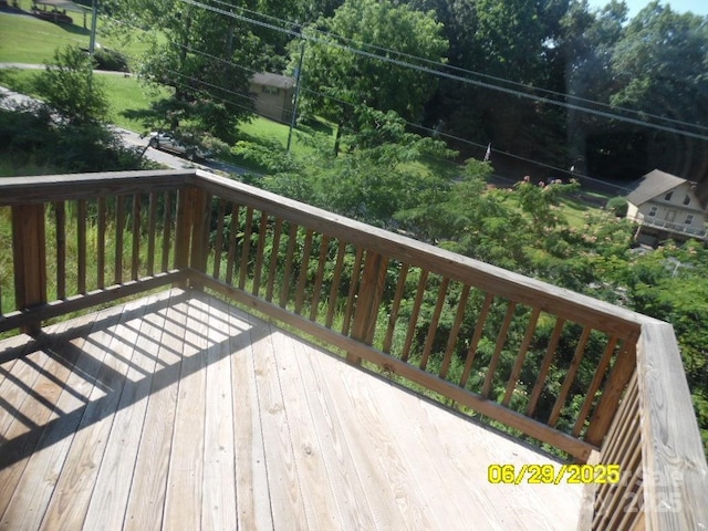 570 30th Avenue Cir NE, Hickory, NC 28601 - view of wooden terrace