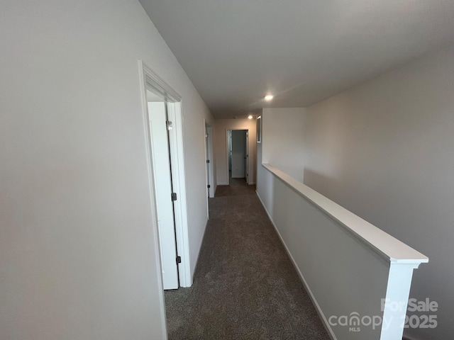 1005 Lorrie Ln Unit 84, Albemarle, NC 28001 - corridor featuring dark carpet and recessed lighting