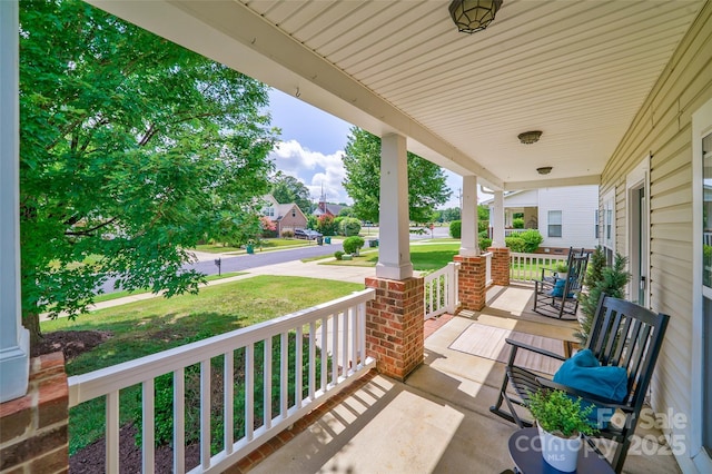 8509 Castle Cliff Dr, Matthews, NC 28105 - view of porch
