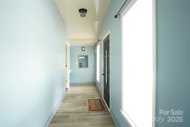 3974 Pleasant Plains Rd, Matthews, NC 28104 - corridor featuring light wood finished floors and baseboards