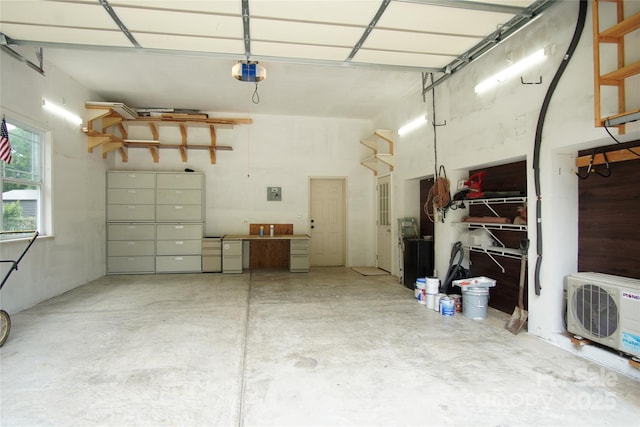 3974 Pleasant Plains Rd, Matthews, NC 28104 - garage with a garage door opener and electric panel