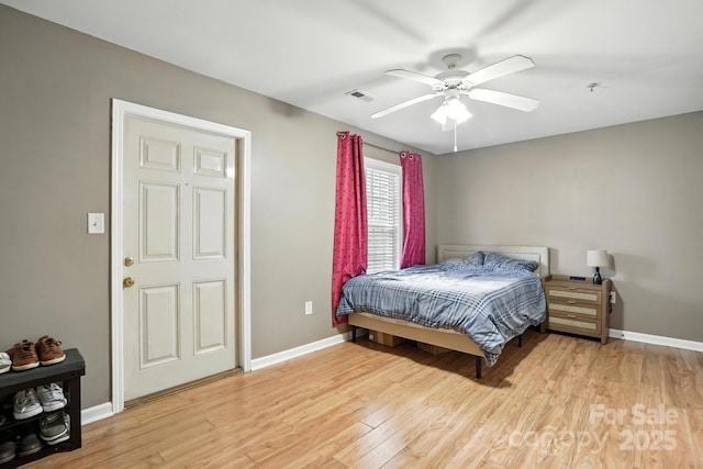 113 Steam Engine Dr Unit 108, Mooresville, NC 28115 - bedroom with light wood-type flooring and ceiling fan