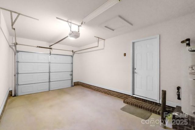 169 Abigail Ln, Locust, NC 28097 - garage featuring a garage door opener