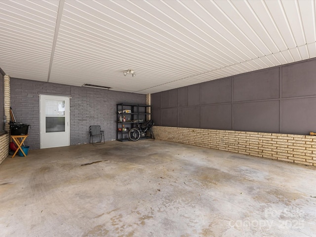 209 11th St, Spencer, NC 28159 - view of garage