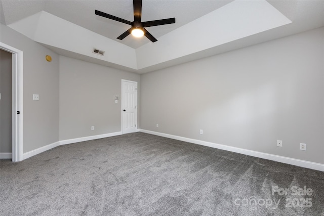 1309 Stonewyck Dr, Salisbury, NC 28146 - unfurnished room featuring dark colored carpet and ceiling fan