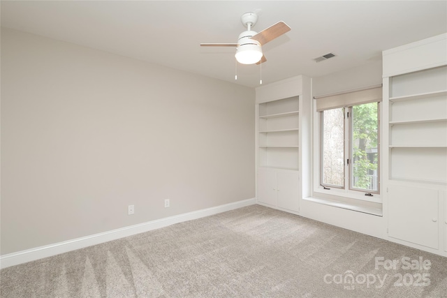 4350 Old Saybrook Ct, Charlotte, NC 28211 - unfurnished room featuring carpet flooring and a ceiling fan