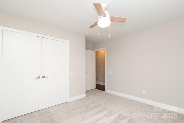 4350 Old Saybrook Ct, Charlotte, NC 28211 - unfurnished bedroom featuring carpet, a closet, and a ceiling fan