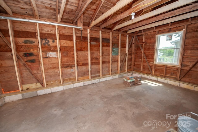 113 Oakleaf Dr, Landrum, SC 29356 - miscellaneous room featuring concrete floors