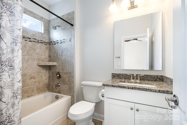 3021 Henshaw Rd, Waxhaw, NC 28173 - full bath featuring vanity and shower / bath combo with shower curtain