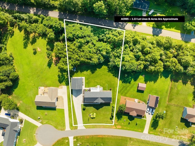 240 Red Cedar Rd, Mooresville, NC 28115 - aerial view of property's location with property parcel outlined