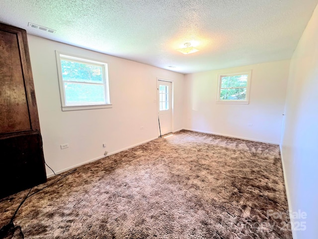 717 2nd St SW, Conover, NC 28613 - spare room with a textured ceiling and carpet floors
