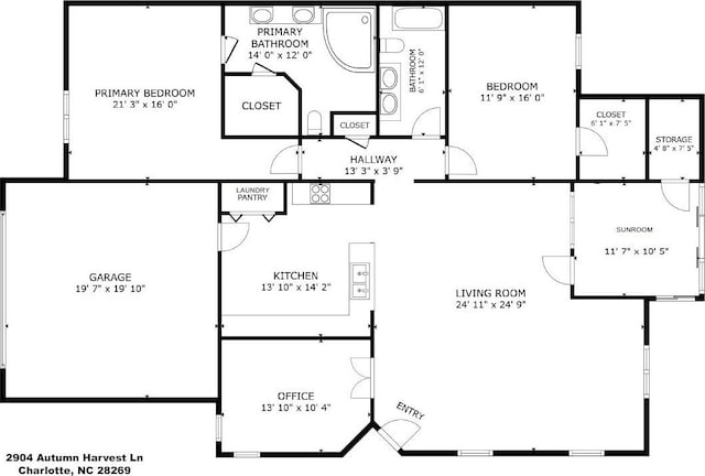 2904 Autumn Harvest Ln, Charlotte, NC 28269 - photo 35