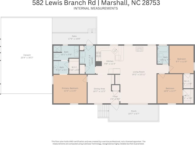 582 Lewis Branch Rd, Marshall, NC 28753 - photo 46