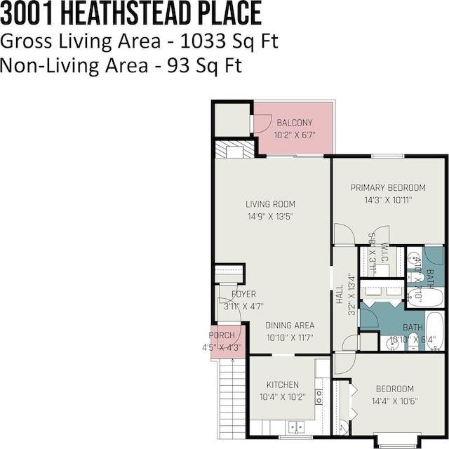 3001 Heathstead Pl, Charlotte, NC 28210 - photo 14