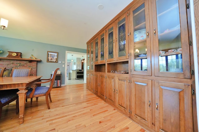 428 Main St, Orono, ME 04473 - dining space with light wood-style floors