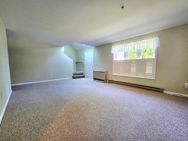 40 Willow Grove Rd, Brunswick, ME 04011 - bonus room featuring baseboard heating and carpet floors