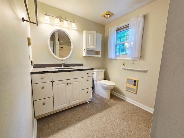 40 Willow Grove Rd, Brunswick, ME 04011 - bathroom featuring heating unit and vanity
