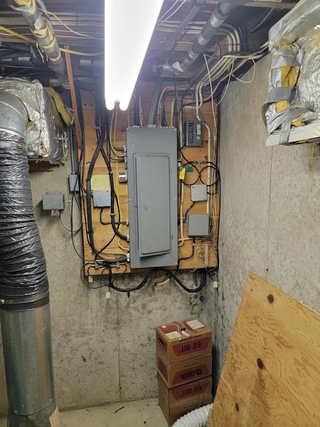 utilities with electric panel