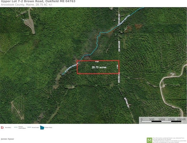 UPPER 2 Brown Rd, Oakfield ME, 04763 land for sale