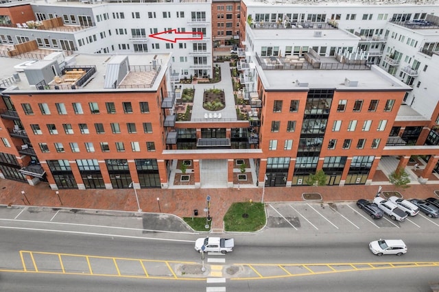 387 Commercial St Unit 615, Portland, ME 04101 - drone / aerial view of apartment complex