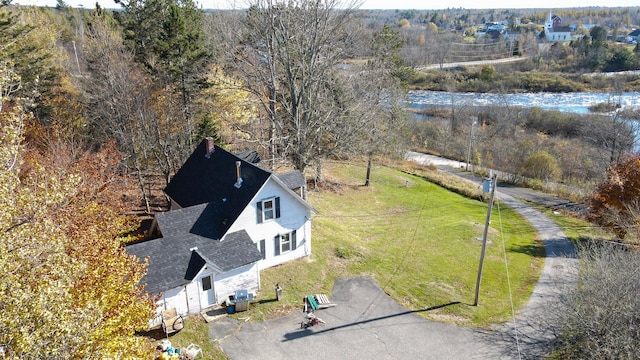 view of aerial view