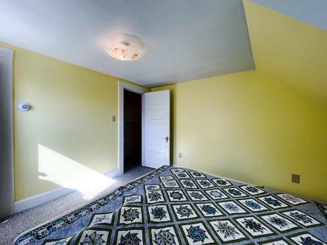 unfurnished bedroom with carpet flooring