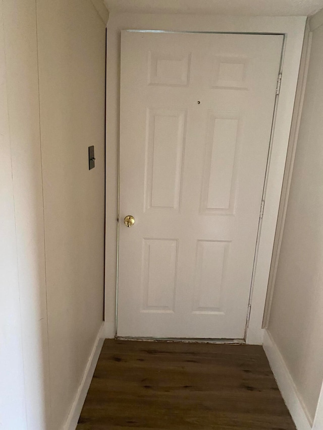 interior space featuring light wood-type flooring